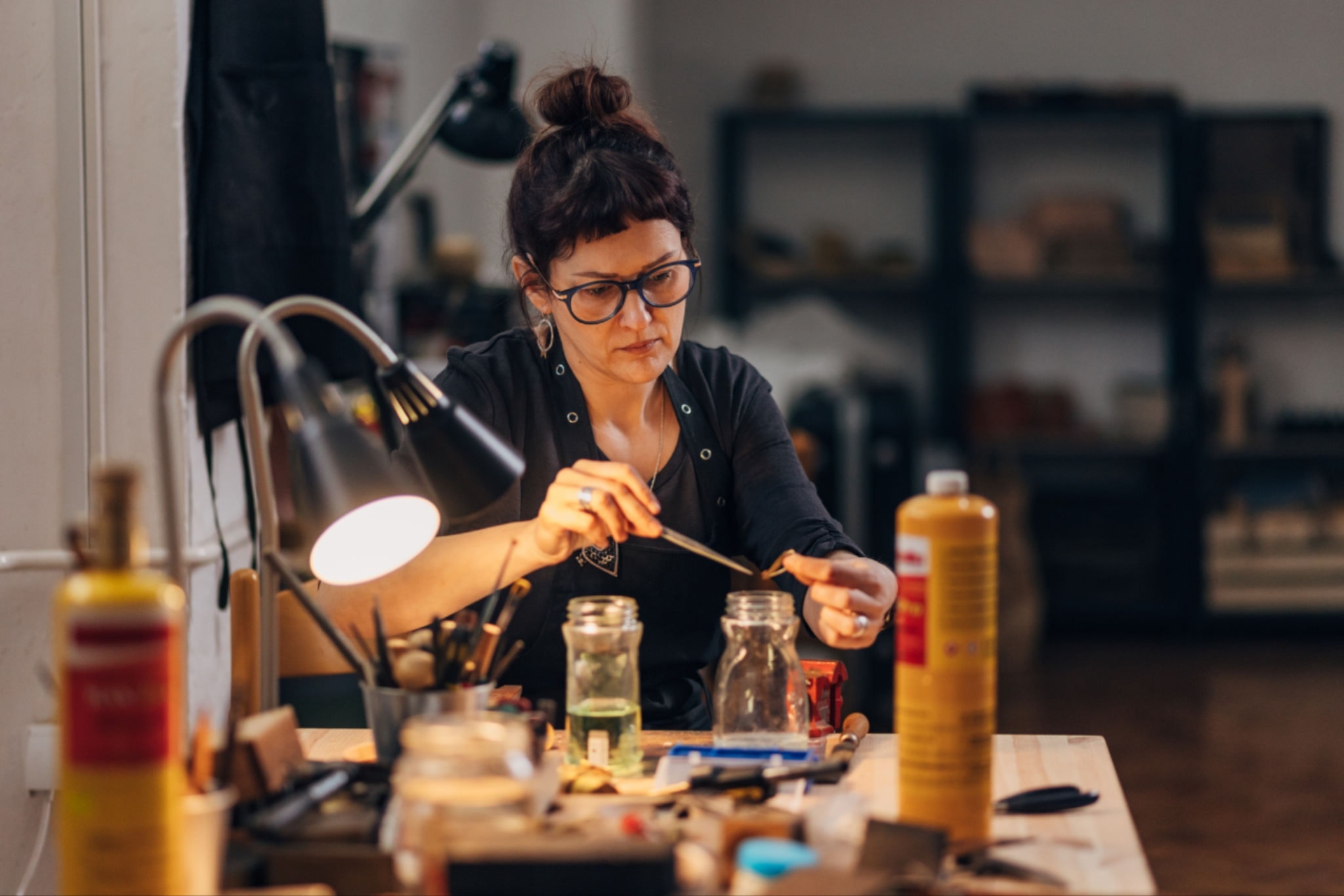 Candace's artisan workshop